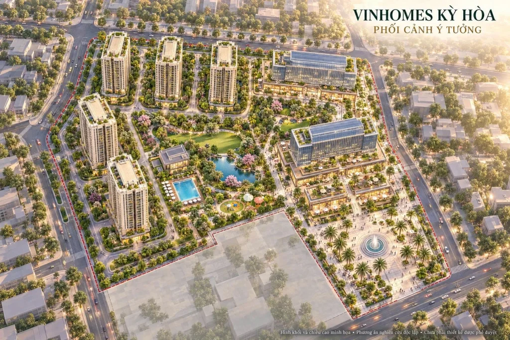 Vinhomes Kỳ Hòa 8 - Vinhomes Kỳ Hòa Phối cảnh Vinhomes Kỳ Hòa Quận 10